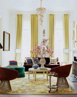 Nanette Lepore and Robert Savage West Village townhouse by Jonathan Adler.jpg